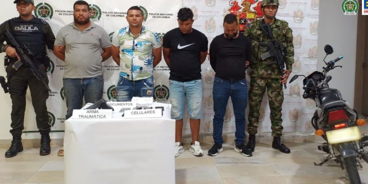 Cárcel para cuatro presuntos integrantes de ‘Los Pachencas’ en el Magdalena