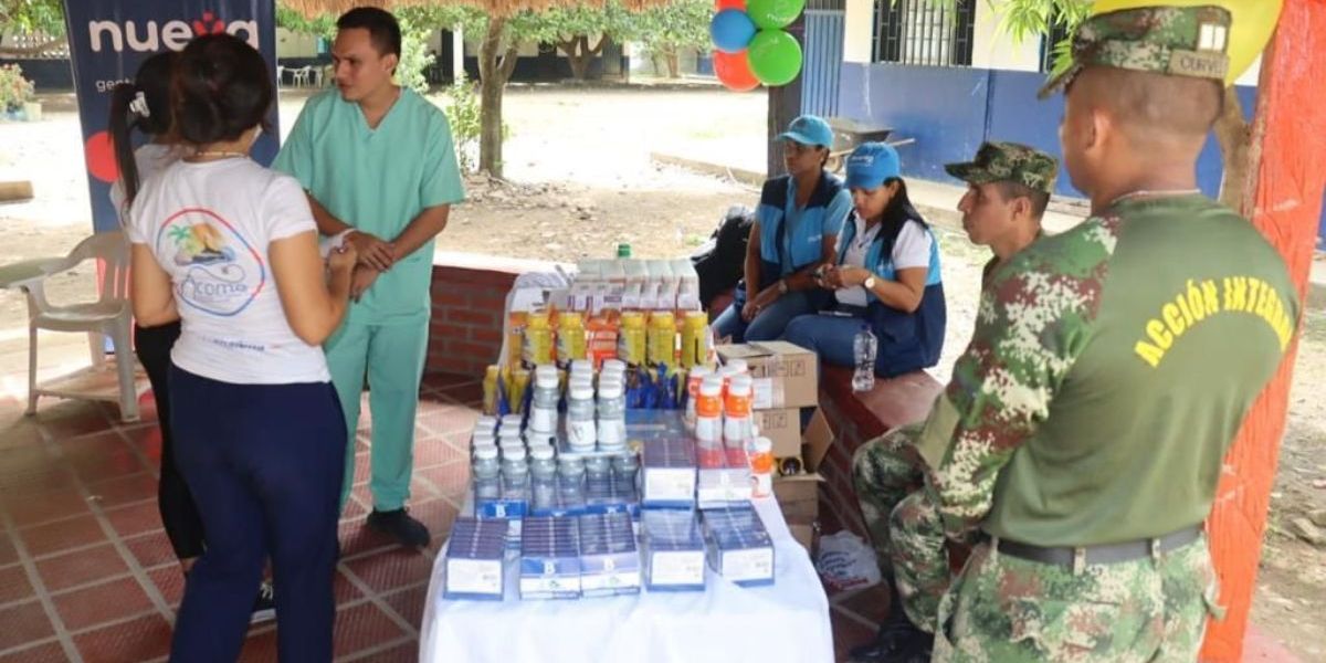 Jornada al desarrollo en el sur de Bolívar.