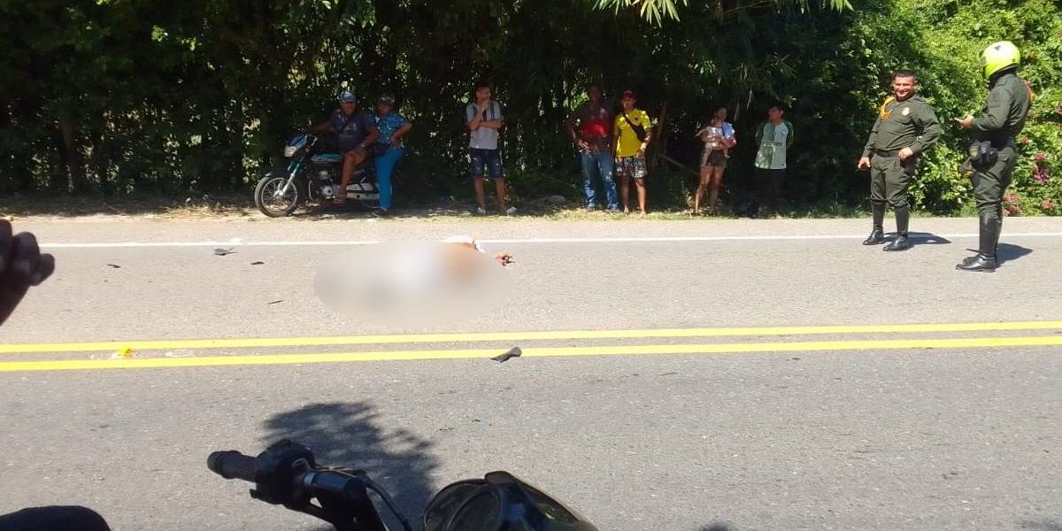 Muere Motociclista En Accidente De Tránsito En La Vía Santa Marta - La ...