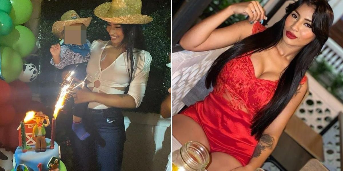 Facebook: Yaya Gómez. Juliana Gómez madre de un menor de año y medio de edad.