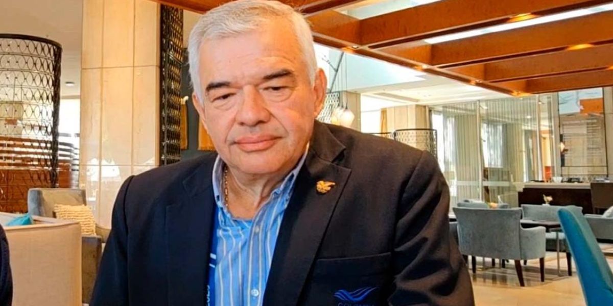 Ciro Solano, presidente del Comité Olímpico Colombiano.