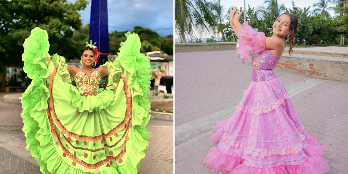 Reinas Festival del Caimán Cienaguero Zulay Ariza y Pamela Zuluaga