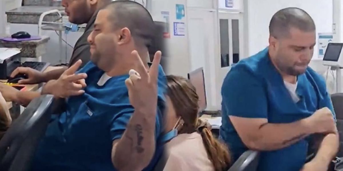 Zona cero Médico bailando que protagonizó la polémica