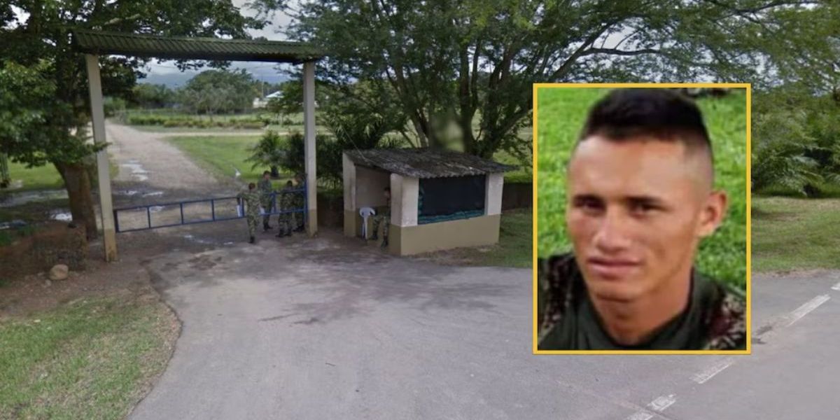 Presunto asesino, soldado Guali Cuéllar Herminton.