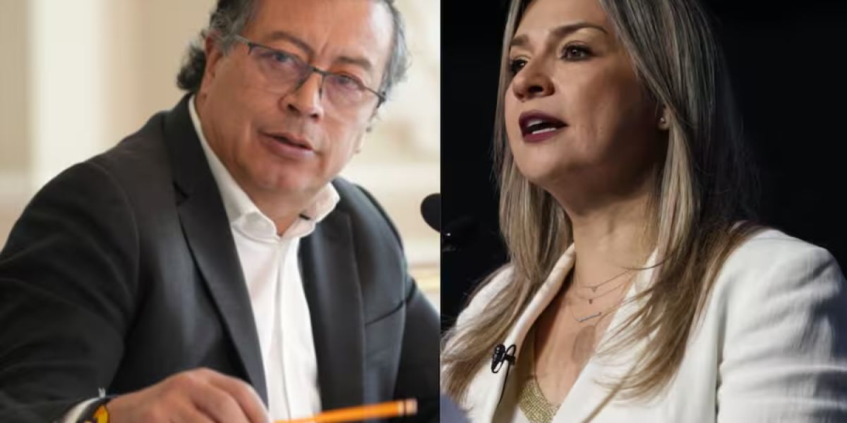 Presidente Gustavo petro/ Vicky Dávila 