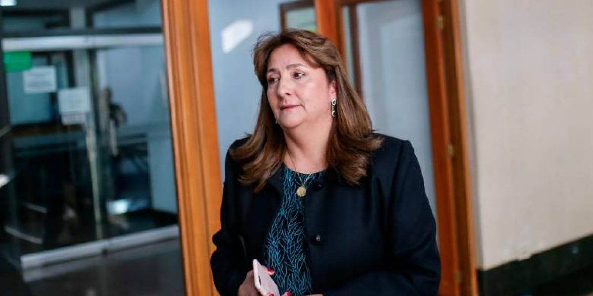 seguimiento. Ministra de Justicia, Ángela María Buitrago.
