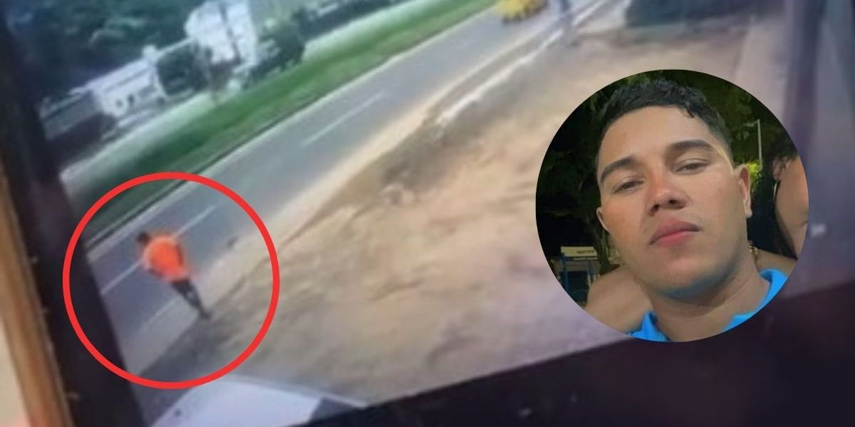 Seguimiento Momento en que Samuel está a la espera del pesado vehículo para lanzarse.