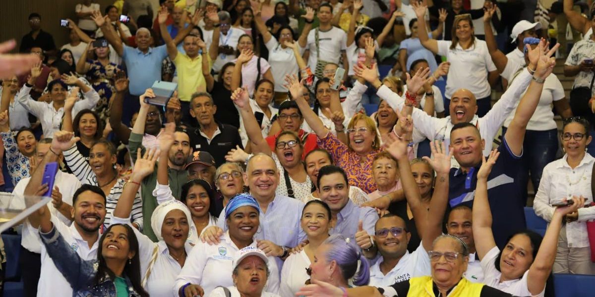 Alcaldía de Santa Marta. Lideres comunitarios de Santa Marta.