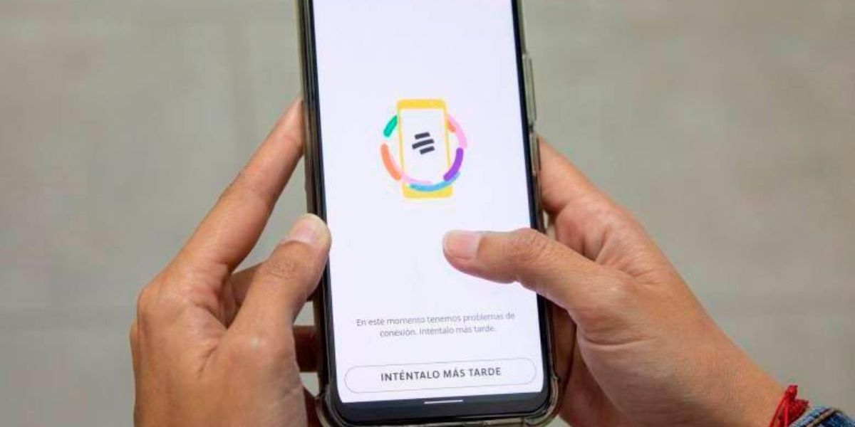 Plataforma de Bancolombia caida.