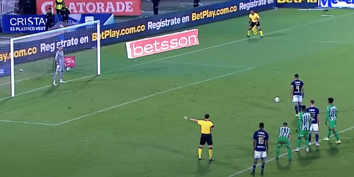 Cortesía Gol de Falco vs Millonarios