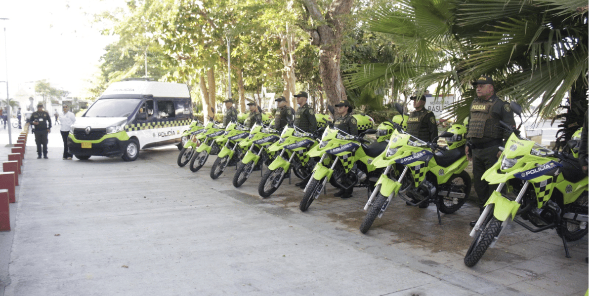 Mesan Entrega de las motocicletas
