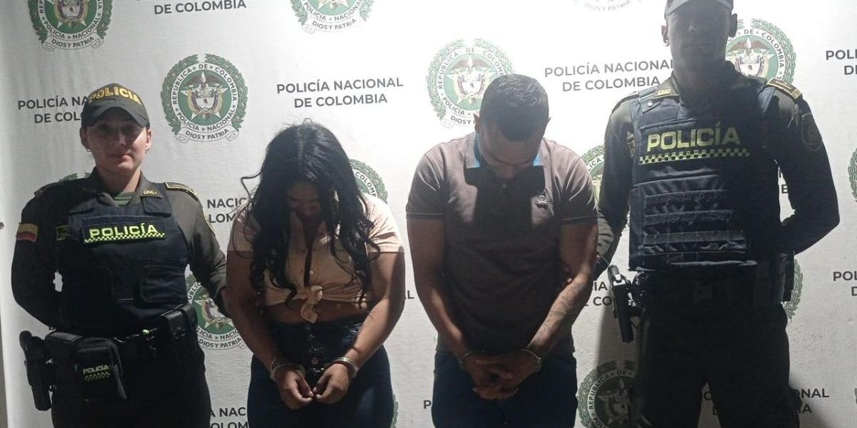 Policía Metropolitana de Santa Marta. Capturados.