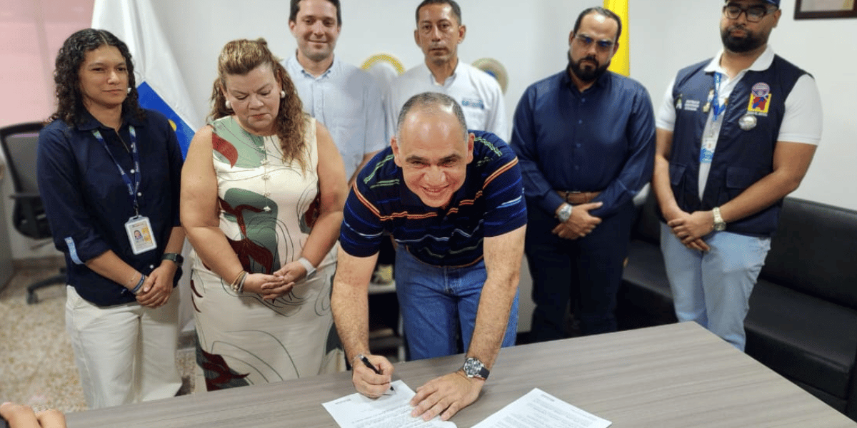 Firma del convenio