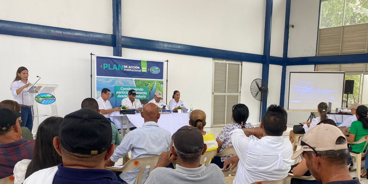 Taller en El Banco y Guamal Corpamag