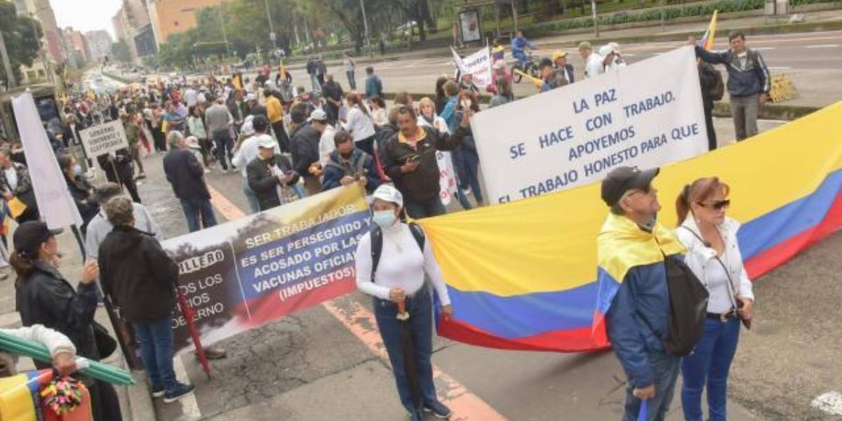 Cortesía. Marcha de las mayorías, imagen de referencia.