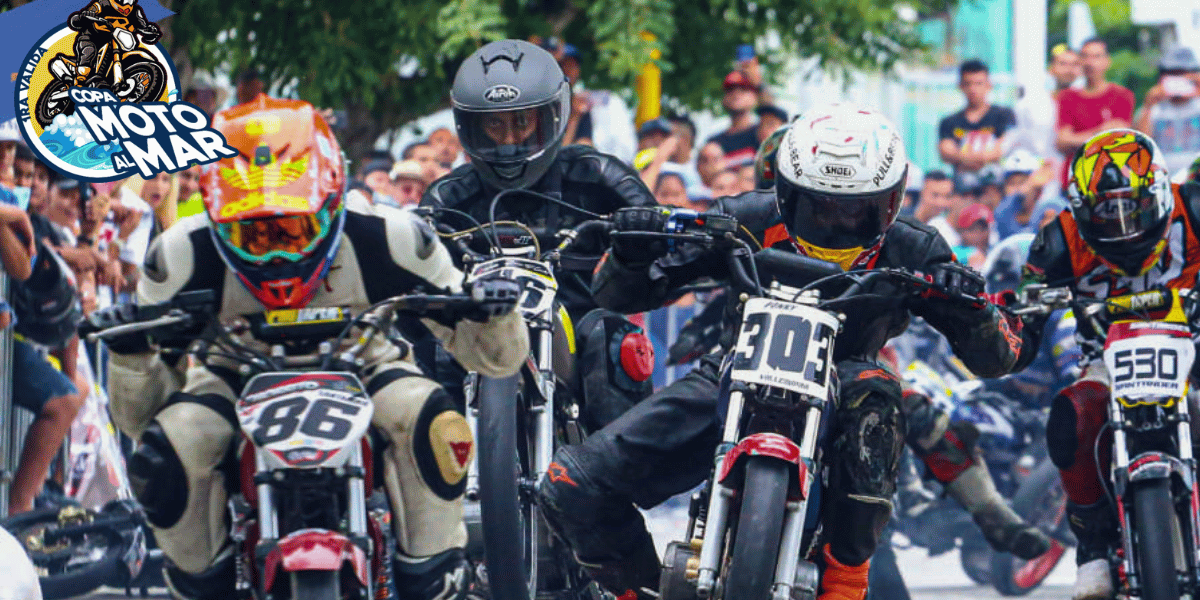 Santa Marta Copa moto al mar