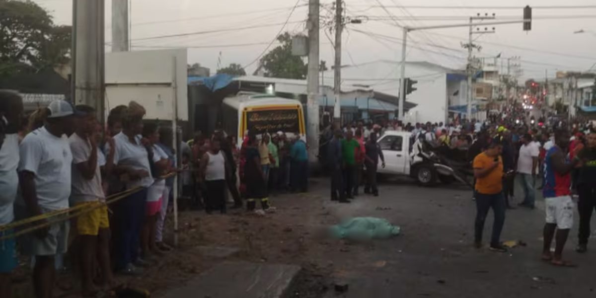 Accidente de tránsito en San Andrés 
