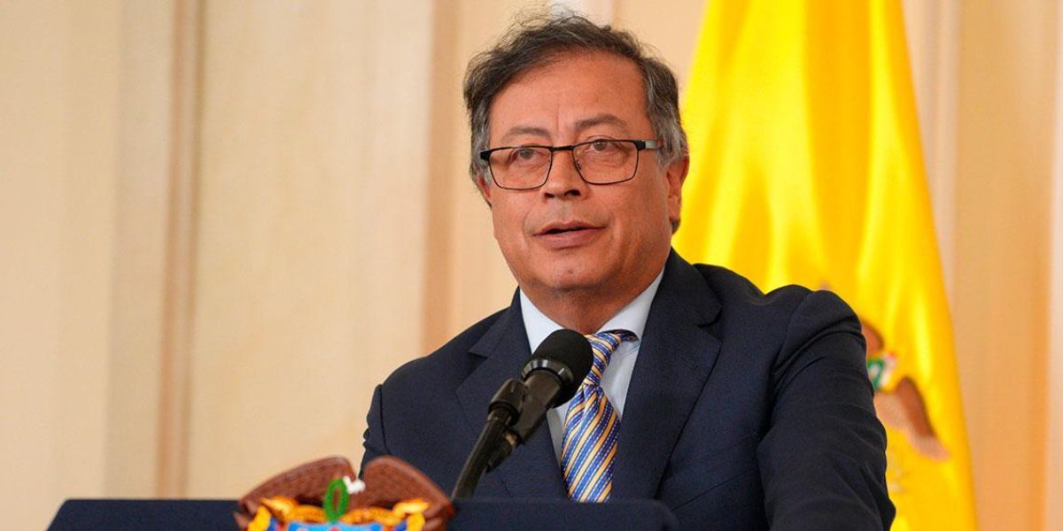 El Presidente de la República, Gustavo Petro.