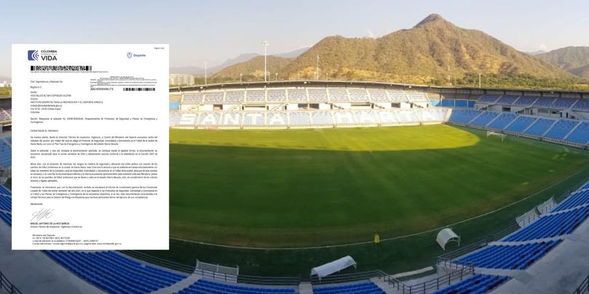 Estadio Sierra Nevada de Santa Marta.