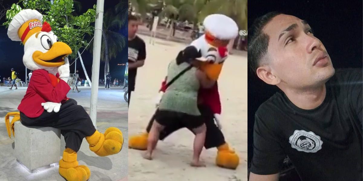 Israel de Jesús González Amaya, despedido tras bailar con clientes en la playa de El Rodadero.