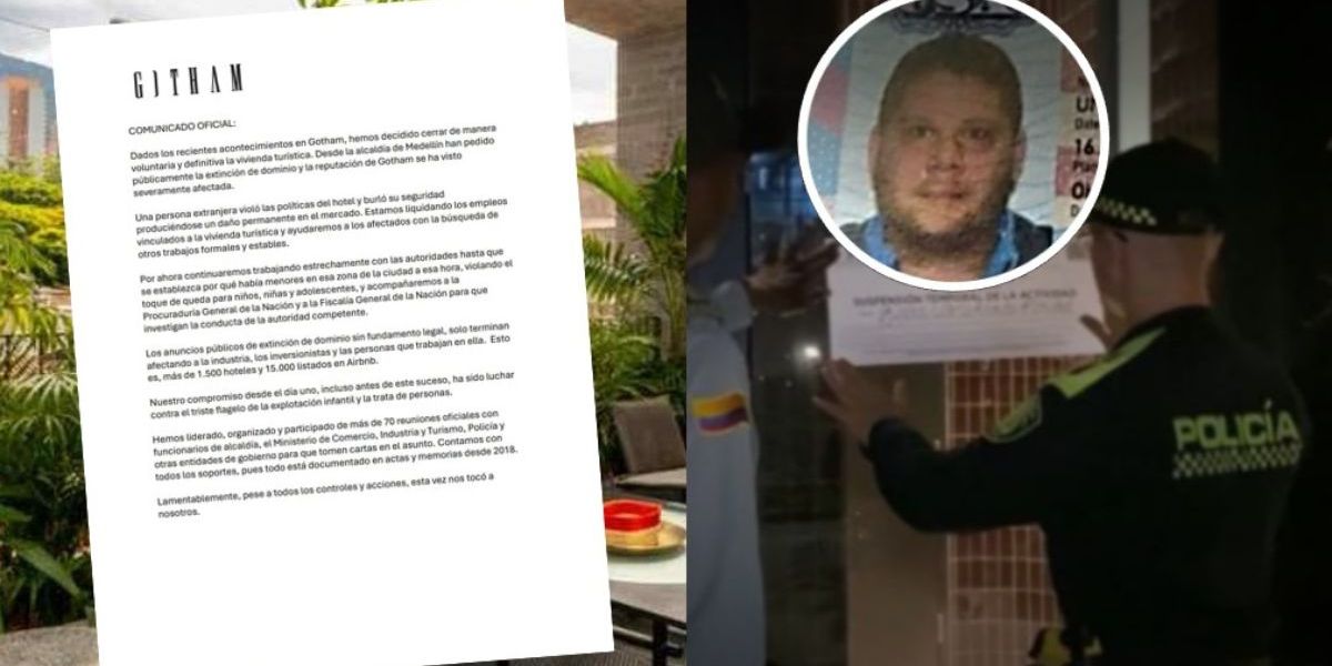 Cortesía. El estadounidense Timothy Alan Livingston, fue encontrado con dos menores de edad en un hotel de Medellín.