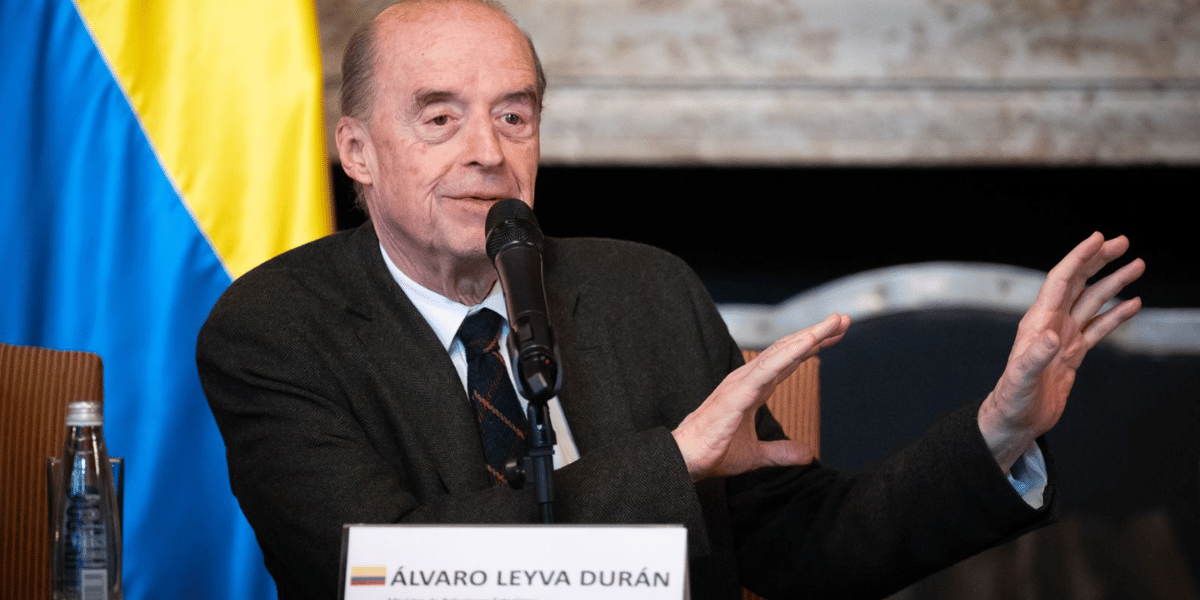 Canciller Álvaro Leyva 