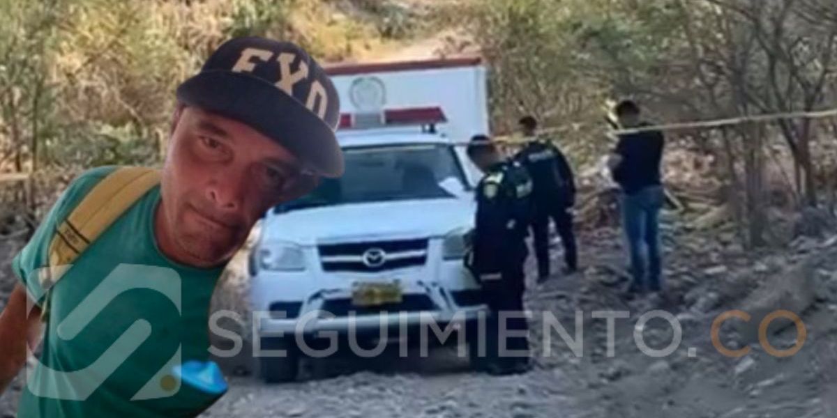 Alberto Amaya hombre asesinado a piedras en una trocha de Santa Marta.