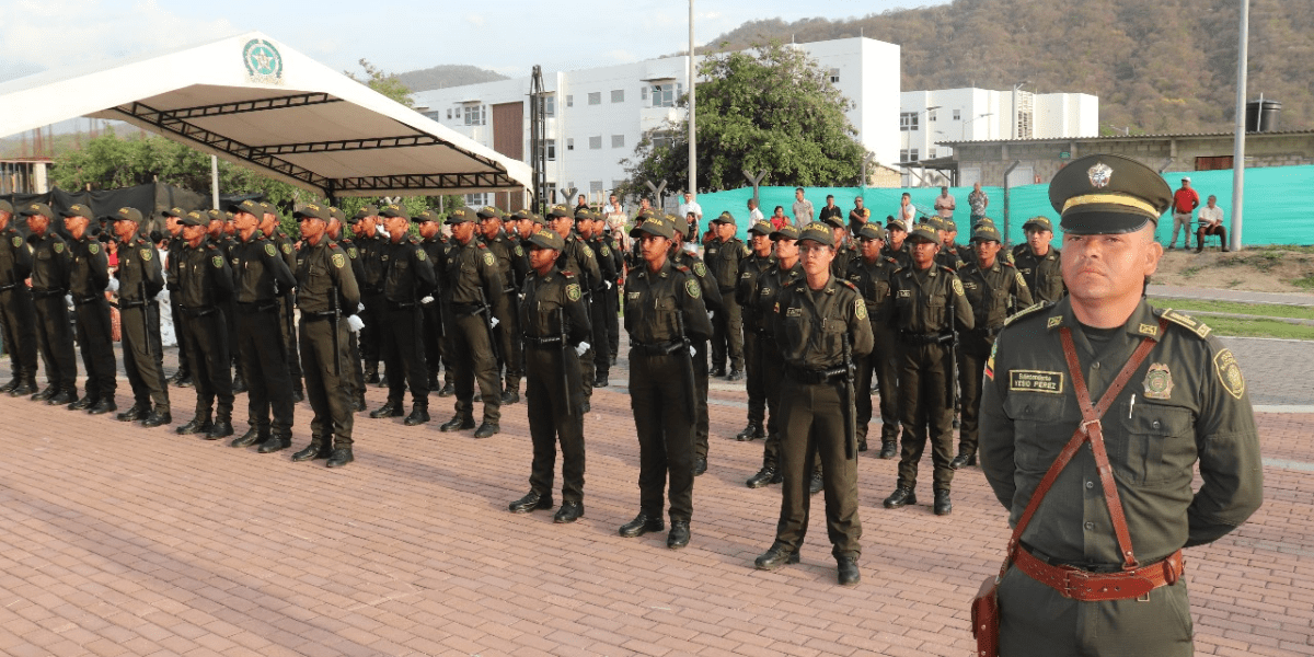 151 auxiliares de policía reforzarán la seguridad de Santa Marta