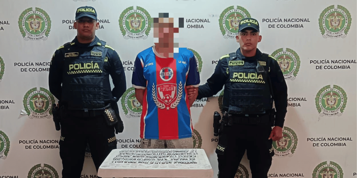 Policía Metropolitana de Santa Marta Individuo capturado