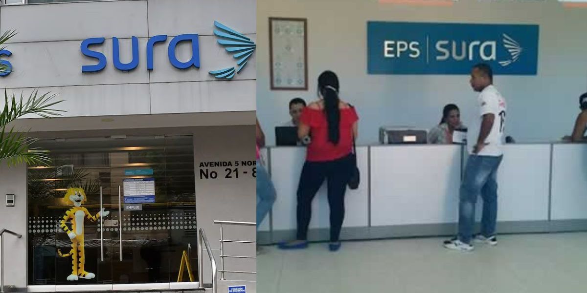 Cortesía EPS Sura dio una rueda de prensa para informar de la decisión.