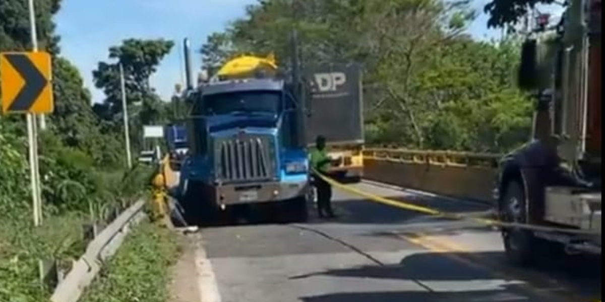 Accidente Puente Río Aguja