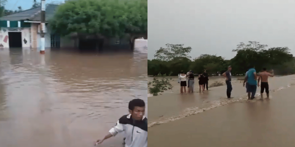 Emergencia en Apure: Desbordamiento de quebrada deja cientos de casas inundadas