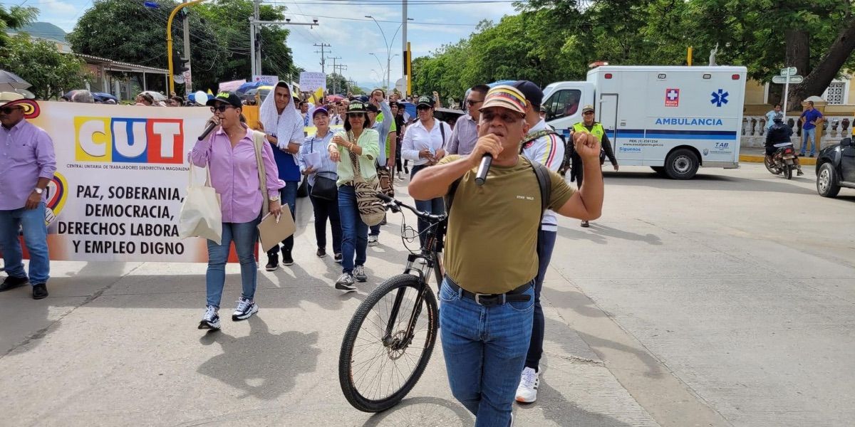 Seguimiento. Marcha pacífica.