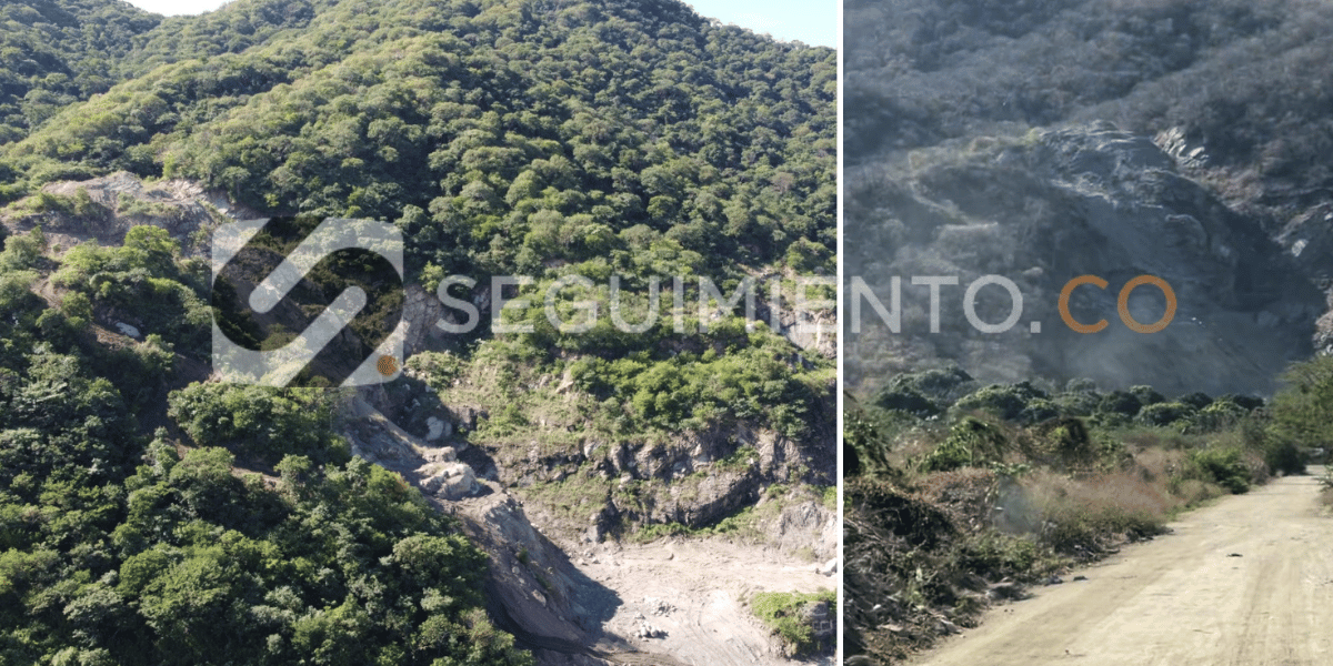Foto: Seguimiento Reactivación de cantera en Parque Ecológico Paz Verde amenaza la ruta del Jaguar