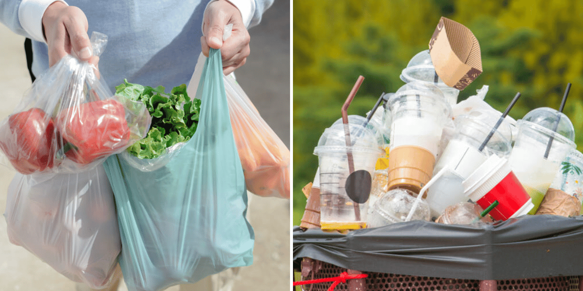 Bolsas de supermercados, pitillos y otros plásticos saldrán de circulación desde el 7 de julio