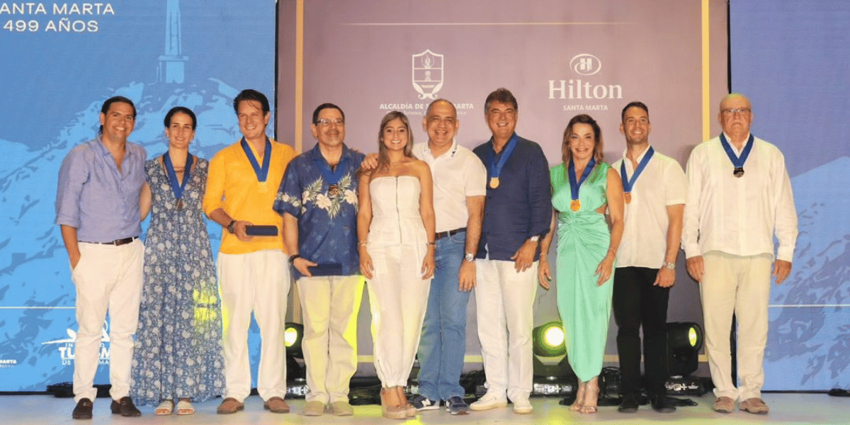Líderes del turismo en Santa Marta exaltados por su contribución a la ciudad