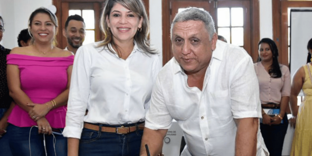 Secretario de Educación de Santa Marta durante el periodo de Virna Johnson Antonio José Peralta Silvera