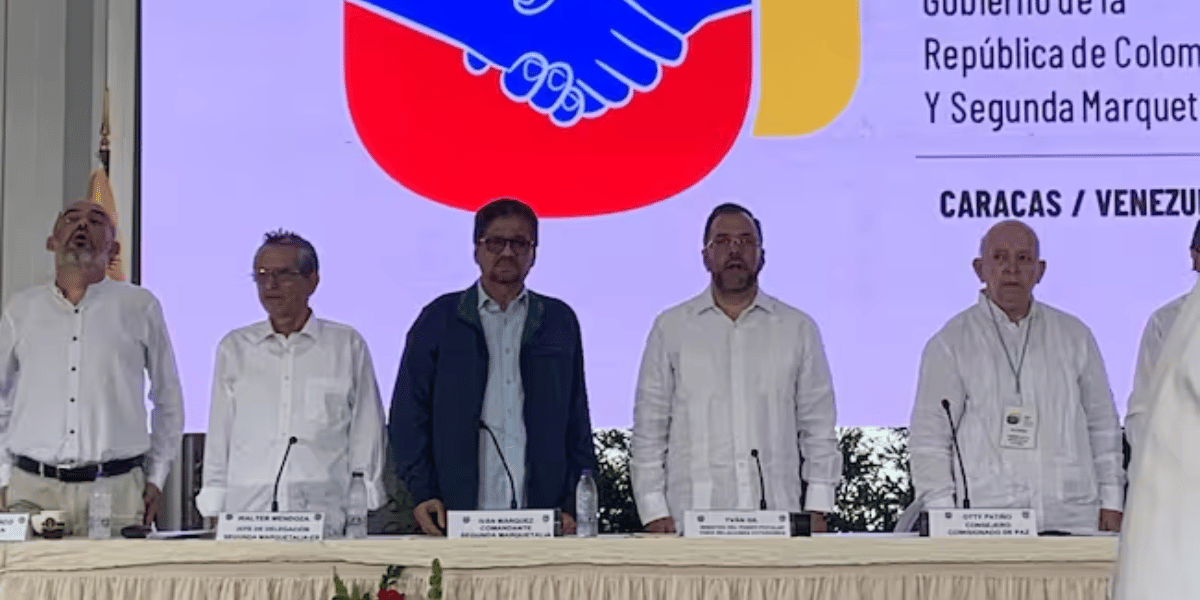 Instalación de la mesa de diálogos entre el gobierno de Colombia y la Segunda Marquetalia