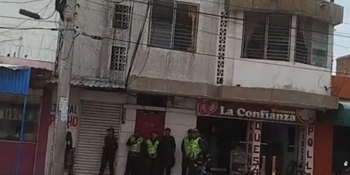 Cortesía Lugar donde fueron encontrados los cuerpos sin vida