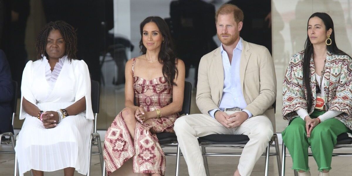 Cortesía Duques de Sussex fueron invitados por la vicepresidente Francia Márquez.