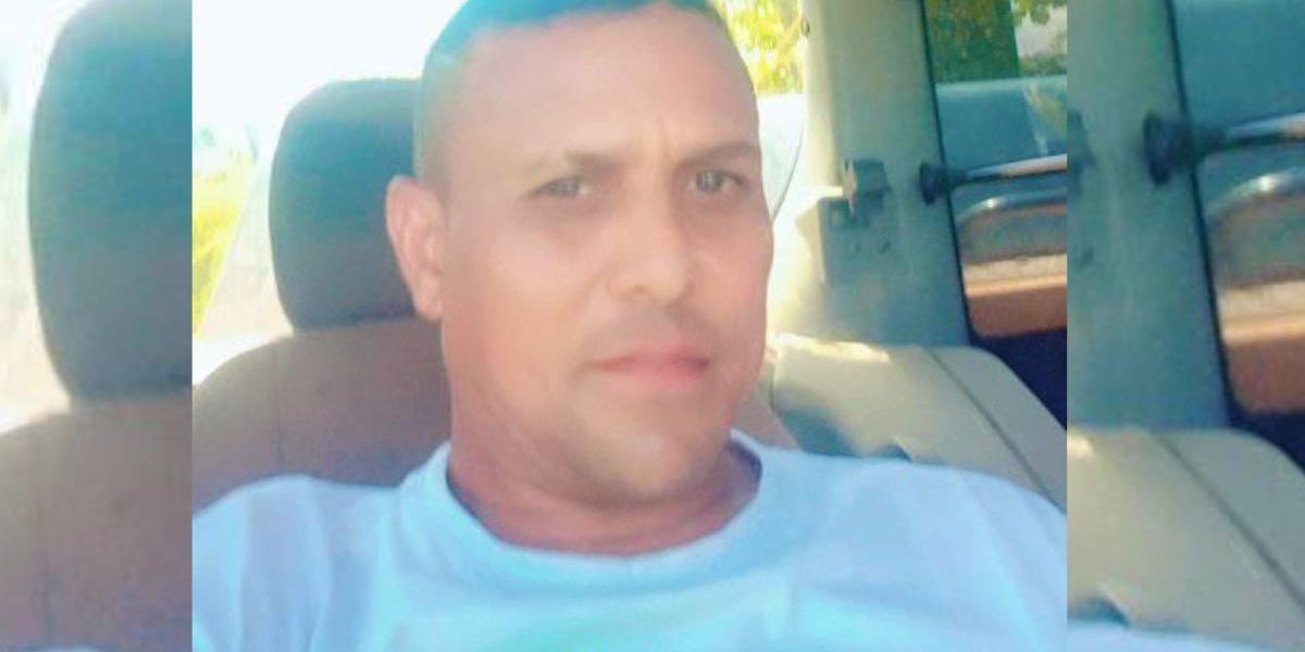 Cortesía Milton Enrique había estado laborando como operario en una finca bananera.
