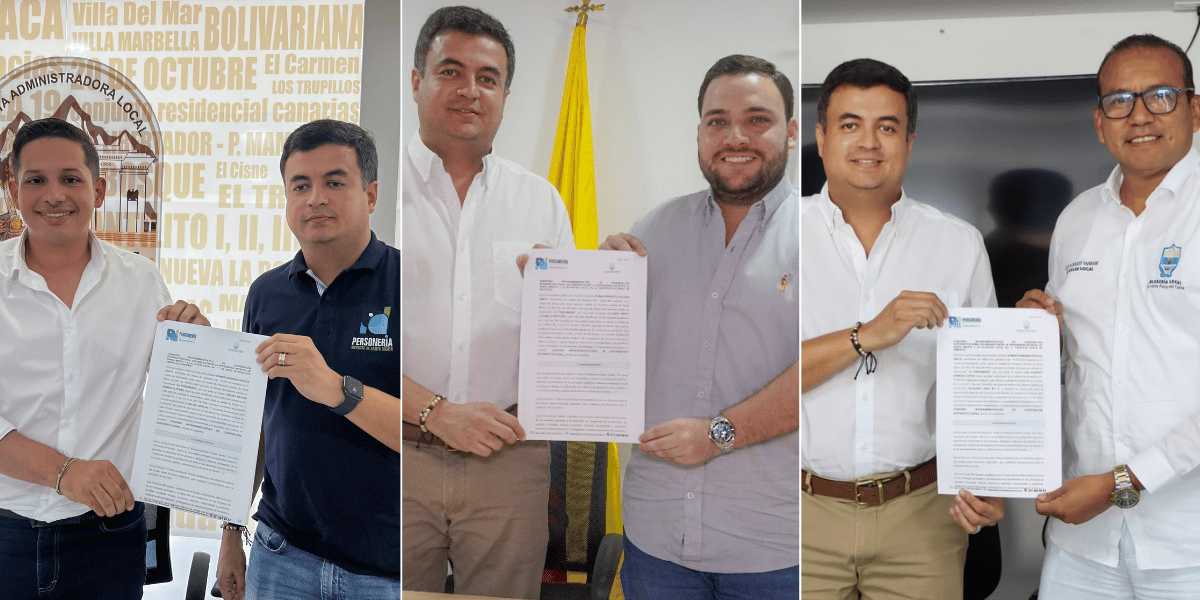Cortesía Firmas de convenio Personería Distrital y Alcaldías locales
