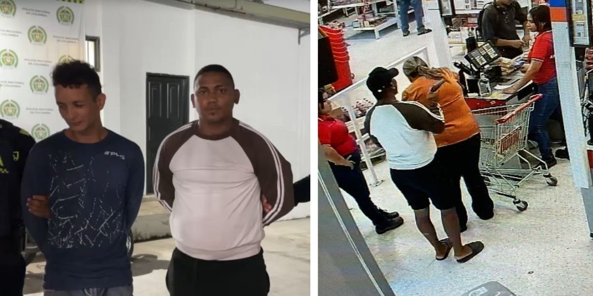 Cortesía Capturados por las autoridades