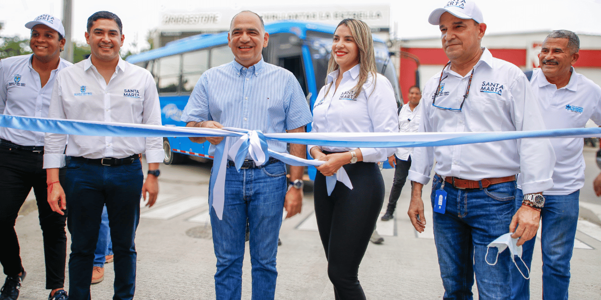 Inauguran terminal de transferencia y patio taller en Mamatoco