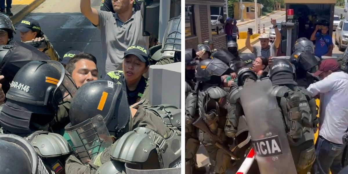 Cortesía Los hostigamientos quedaron registrados a través de varios videos.