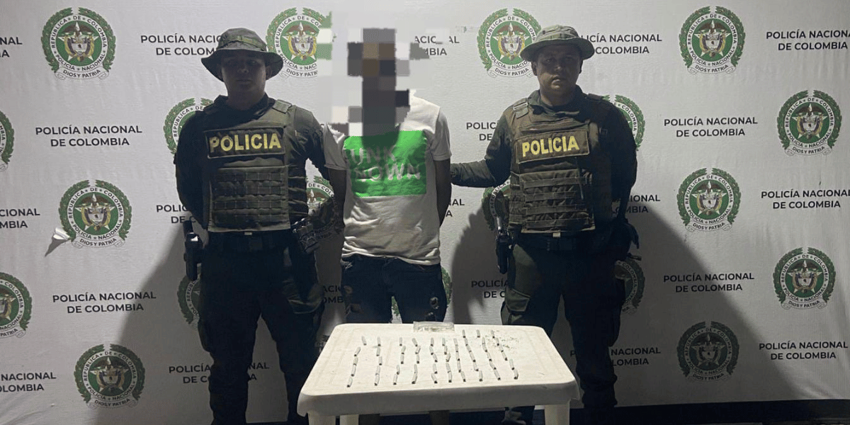 Joven arrestado por tráfico de marihuana 