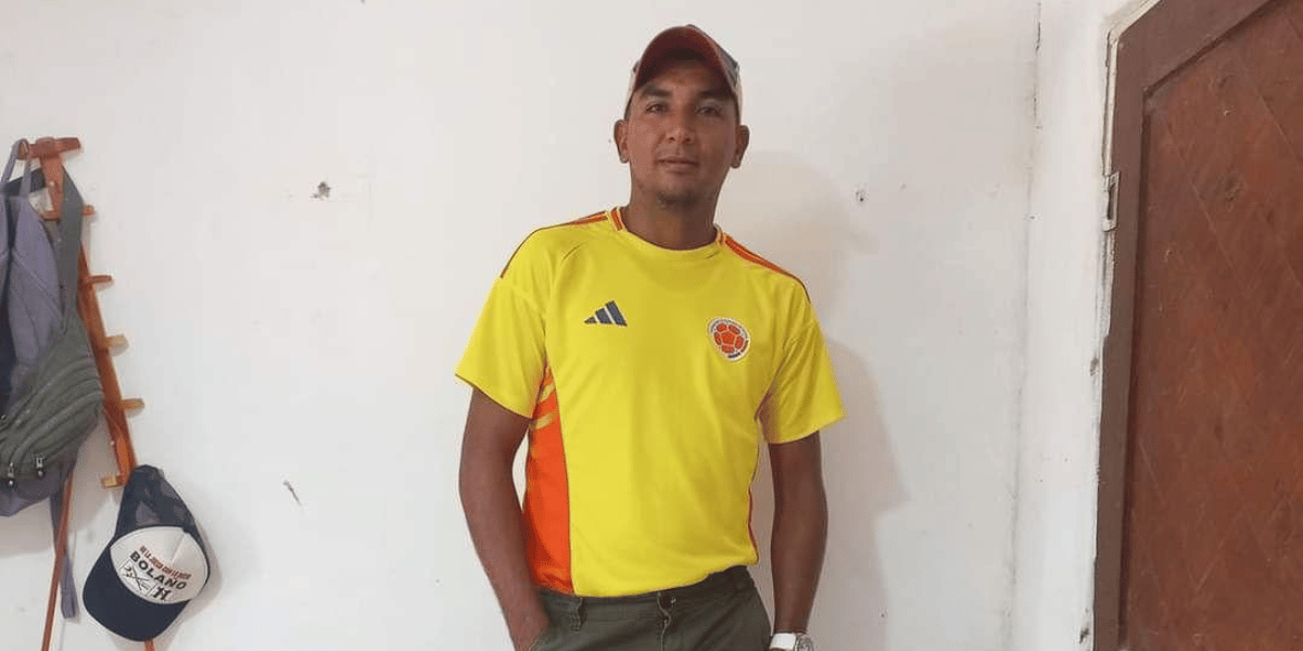 Víctima del crimen Jorge Isaac Rodríguez Palmera