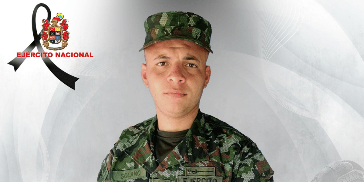 Soldado fallecido Carlos Jesús Solano Miranda