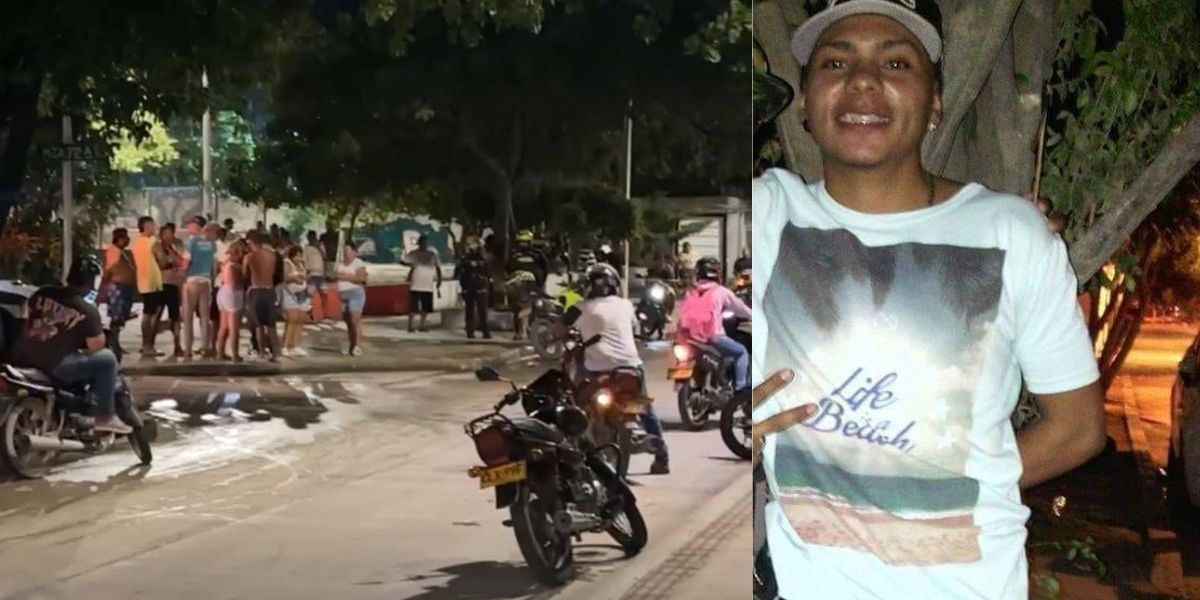 Cortesía El ataque ocurrió en inmediaciones de la cancga de fútbol.