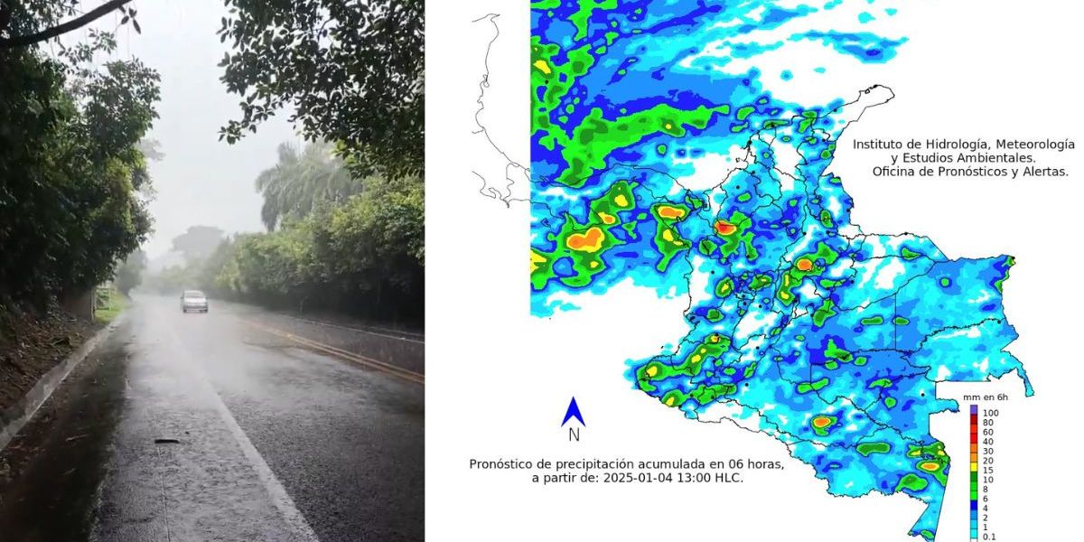Cortesía Lluvia en Santa Marta